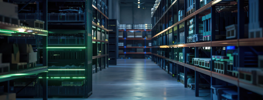 High-Tech Warenhouse, mit EEW-Förderung