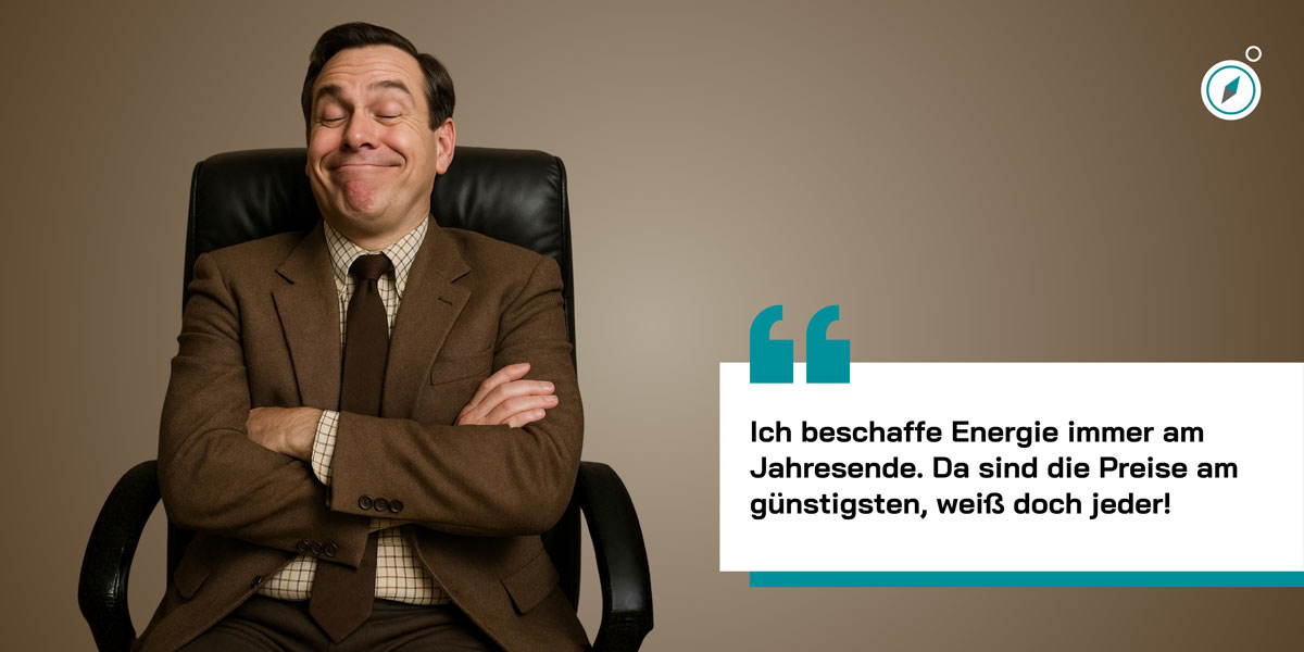 Mythen im Energieeinkauf - Mythos 2, Beschaffungszeitraum